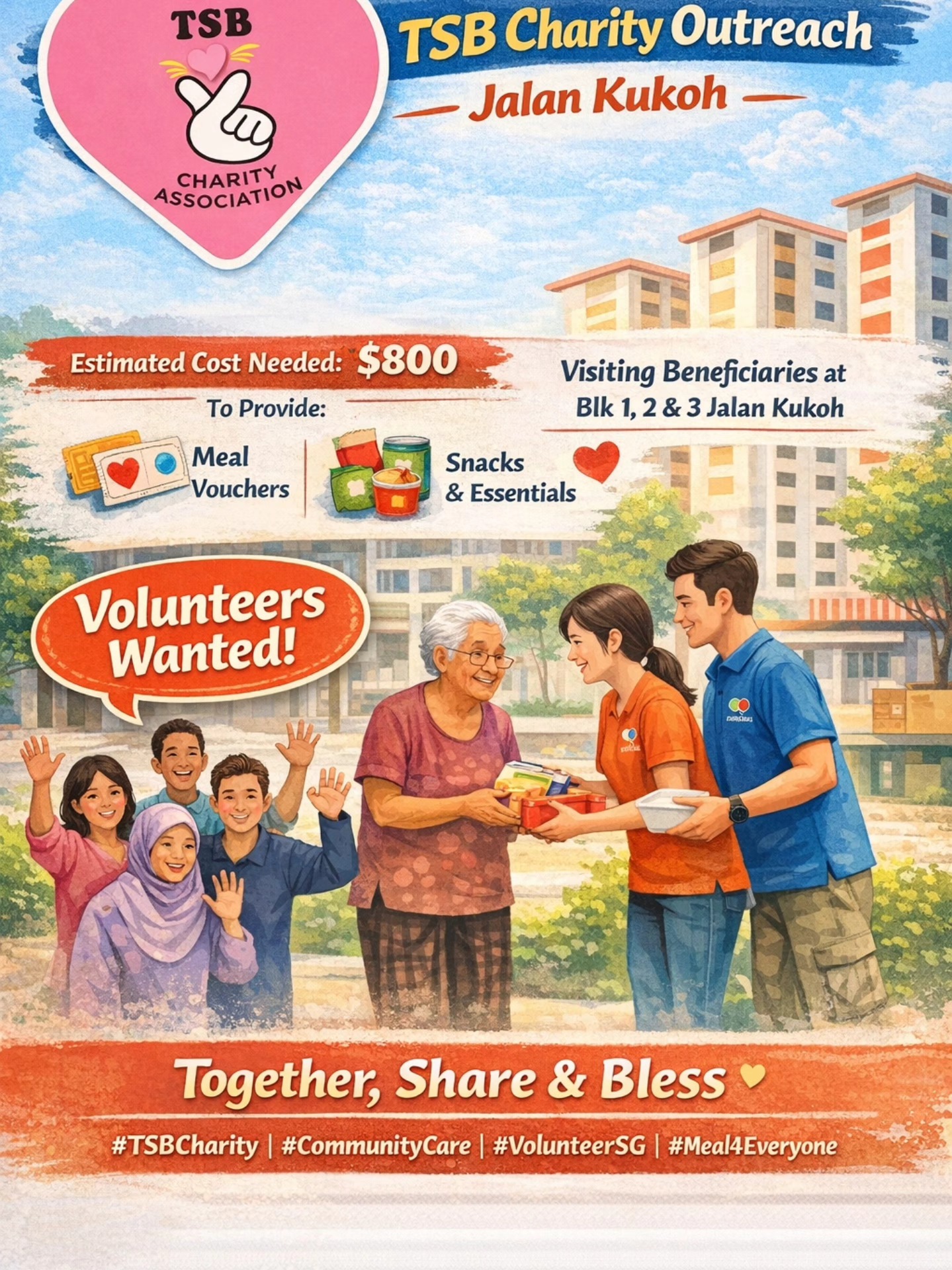 🌟 TSB Charity Outreach – Jalan Kukoh 🌟